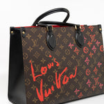 Louis Vuitton Handbag Red LOUIS VUITTON- Onthego MM Valentine’s Day Collection - Redeluxe