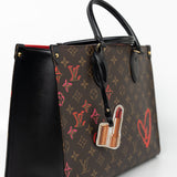 Louis Vuitton Handbag Red LOUIS VUITTON- Onthego MM Valentine’s Day Collection - Redeluxe