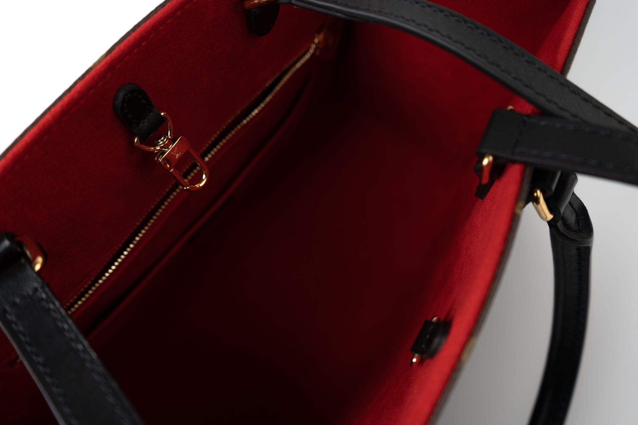 Louis Vuitton Handbag Red LOUIS VUITTON- Onthego MM Valentine’s Day Collection - Redeluxe