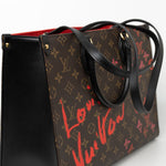 Louis Vuitton Handbag Red LOUIS VUITTON- Onthego MM Valentine’s Day Collection - Redeluxe