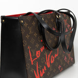Louis Vuitton Handbag Red LOUIS VUITTON- Onthego MM Valentine’s Day Collection - Redeluxe