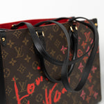 Louis Vuitton Handbag Red LOUIS VUITTON- Onthego MM Valentine’s Day Collection - Redeluxe