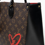 Louis Vuitton Handbag Red LOUIS VUITTON- Onthego MM Valentine’s Day Collection - Redeluxe