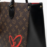 Louis Vuitton Handbag Red LOUIS VUITTON- Onthego MM Valentine’s Day Collection - Redeluxe