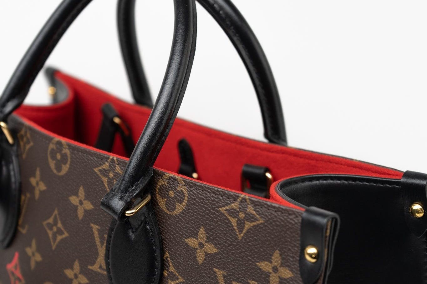 Louis Vuitton Handbag Red LOUIS VUITTON- Onthego MM Valentine’s Day Collection - Redeluxe