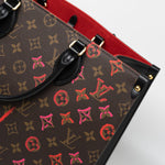 Louis Vuitton Handbag Red LOUIS VUITTON- Onthego MM Valentine’s Day Collection - Redeluxe