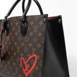 Louis Vuitton Handbag Red LOUIS VUITTON- Onthego MM Valentine’s Day Collection - Redeluxe