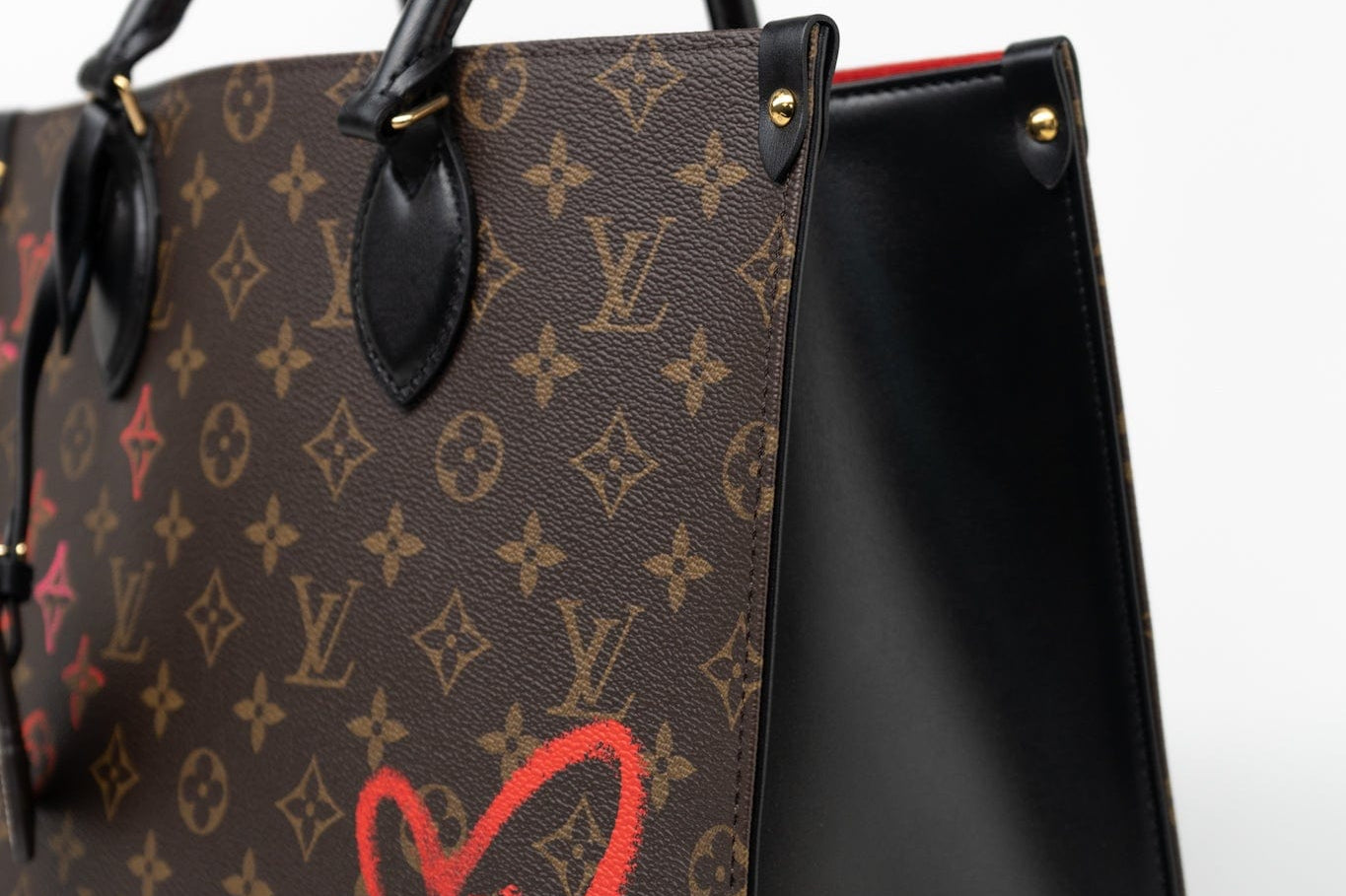 Louis Vuitton Handbag Red LOUIS VUITTON- Onthego MM Valentine’s Day Collection - Redeluxe