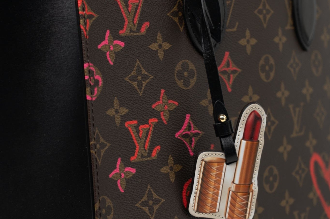 Louis Vuitton Handbag Red LOUIS VUITTON- Onthego MM Valentine’s Day Collection - Redeluxe