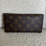 Louis Vuitton Pouch Purse Brown Louis Vuitton Rose Ballerine Monogram Canvas Josephine Wallet - Redeluxe