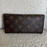 Louis Vuitton Pouch Purse Brown Louis Vuitton Rose Ballerine Monogram Canvas Josephine Wallet - Redeluxe