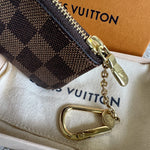 Louis Vuitton Pouch Purse Louis Vuitton  Damier Ebene Zipped Coin Purse - Redeluxe