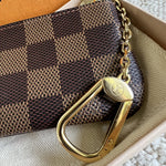 Louis Vuitton Pouch Purse Louis Vuitton  Damier Ebene Zipped Coin Purse - Redeluxe