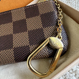 Louis Vuitton Pouch Purse Louis Vuitton  Damier Ebene Zipped Coin Purse - Redeluxe