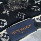 Louis Vuitton Shawl Black Louis Vuitton Double Face Shawl - Redeluxe