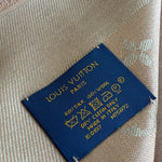 Louis Vuitton Shawl Brown Louis Vuitton Monogram Shawl Cappuccino (M75872) - Redeluxe