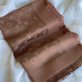 Louis Vuitton Shawl Brown Louis Vuitton Monogram Shawl Cappuccino (M75872) - Redeluxe