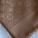 Louis Vuitton Shawl Brown Louis Vuitton Monogram Shawl Cappuccino (M75872) - Redeluxe