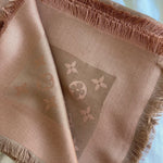 Louis Vuitton Shawl Brown Louis Vuitton Monogram Shawl Cappuccino (M75872) - Redeluxe