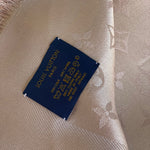 Louis Vuitton Shawl Brown Monogram Shawl Natural (M74441) - Redeluxe