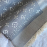 Louis Vuitton Shawl Louis Vuitton Monogram Shawl Pearl Grey (M70804) - Redeluxe