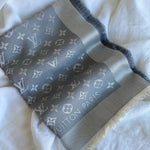 Louis Vuitton Shawl Louis Vuitton Monogram Shawl Pearl Grey (M70804) - Redeluxe