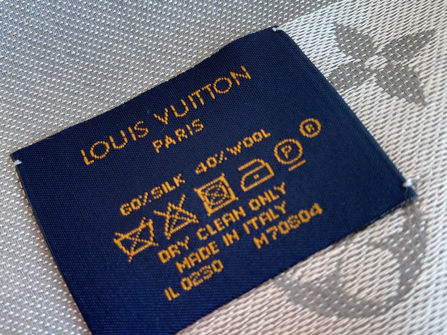 Louis Vuitton Shawl Louis Vuitton Monogram Shawl Pearl Grey (M70804) - Redeluxe