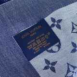 Louis Vuitton Shawl MONOGRAM DENIM SHAWL BLUE (M71376) - Redeluxe