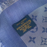 Louis Vuitton Shawl Monogram Shine Shawl Bleu Nuit (M73658) - Redeluxe