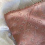 Louis Vuitton Shawl MONOGRAM SHINE SHAWL VELVET ROSE (M70805) - Redeluxe