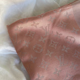 Louis Vuitton Shawl MONOGRAM SHINE SHAWL VELVET ROSE (M70805) - Redeluxe