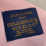 Louis Vuitton Shawl MONOGRAM SHINE SHAWL VELVET ROSE (M70805) - Redeluxe