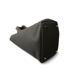 REDELUXE Picotin Lock 22 Gris Meyer Taurillon Clemence Gold Plated U Stamp - Redeluxe